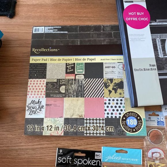 Photo album, paper pad & stickers - Picture 2 of 7